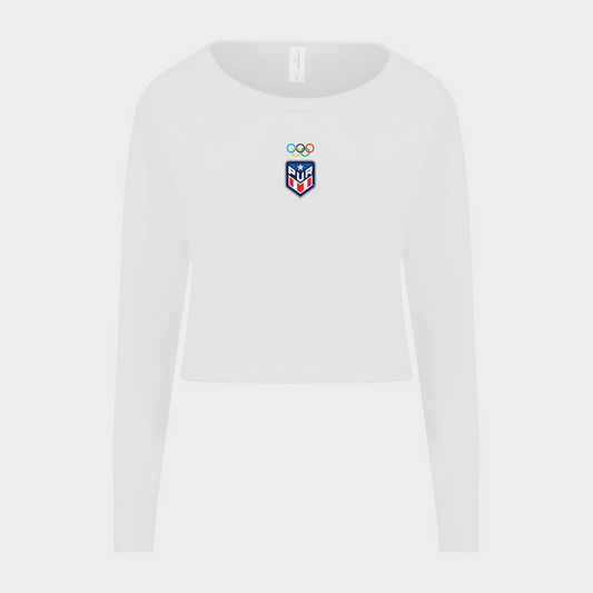 Crop Top Manga Larga Oficial Equipo PUR